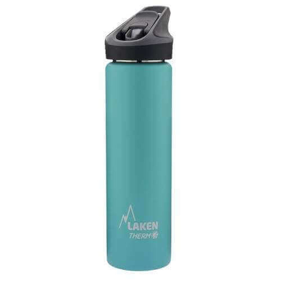 Thermos in acciaio inossidabile con coperchio automatico Jannu Turquoise, 750ml, Laken