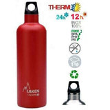 Thermos in acciaio inossidabile rosso Futura, 500ml, Laken