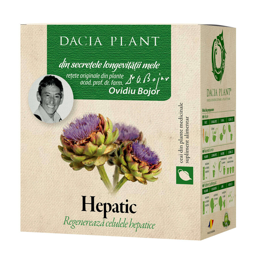 Té de hígado, 50 g, Dacia Plant