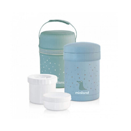 Thermos per alimenti solidi Azzurro, 700 ml, Miniland