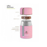 Thermos for solid food Silky Pink, 600 ml, Miniland