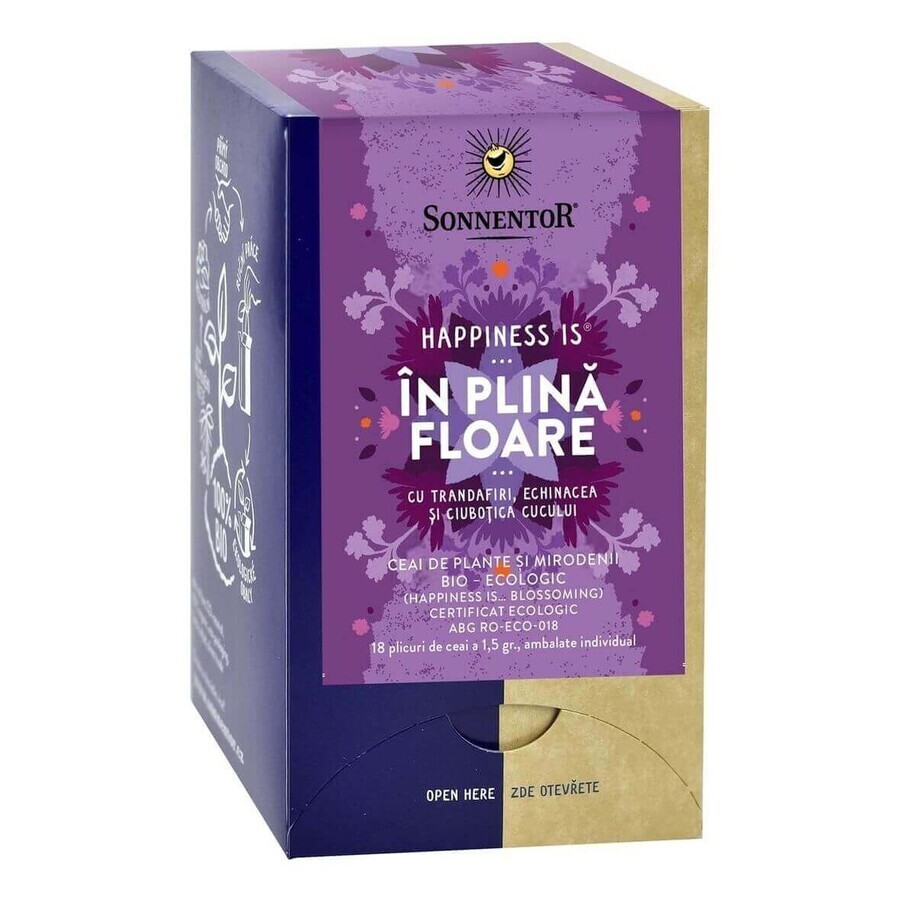 Full Bloom Tea, 18 sachets, Sonnentor