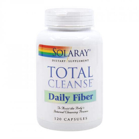 Total Cleanse Daily Fiber, 120 capsule, Solaray