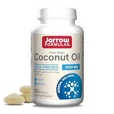 Extra virgin coconut oil, 120 capsules, Jarrow Formulas