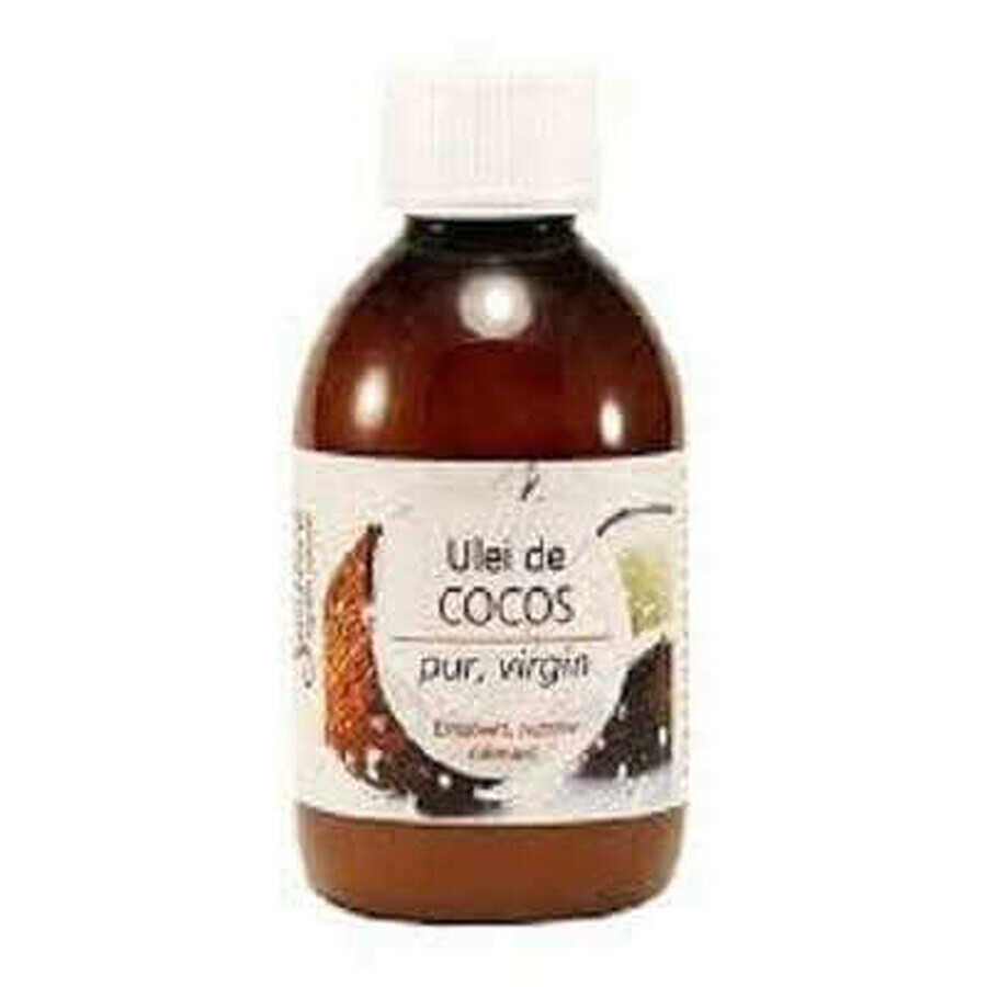Olio di cocco vergine, 200 ml, Sanflora