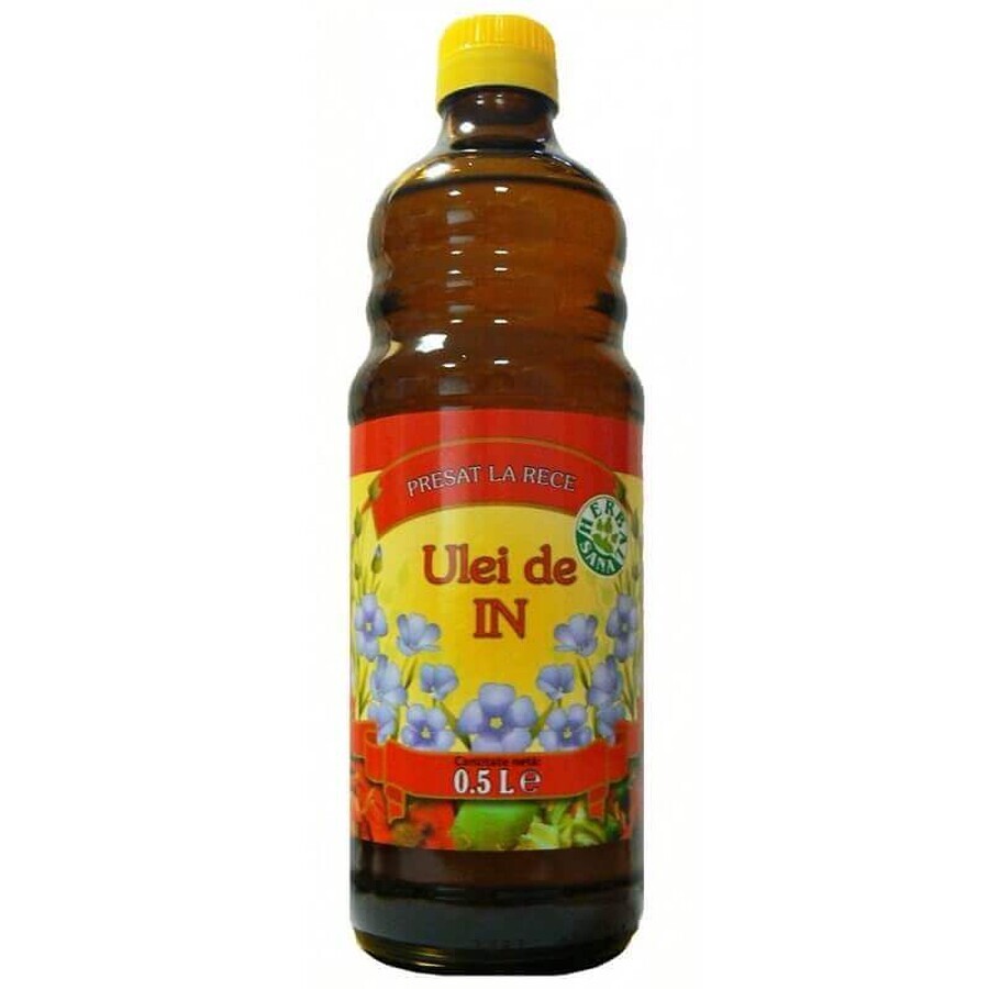 Ulei de in, 500 ml, Herbal Sana