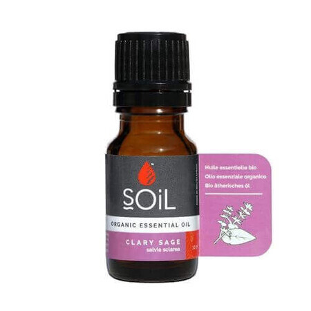 Olio essenziale di salvia, 10 ml, terra