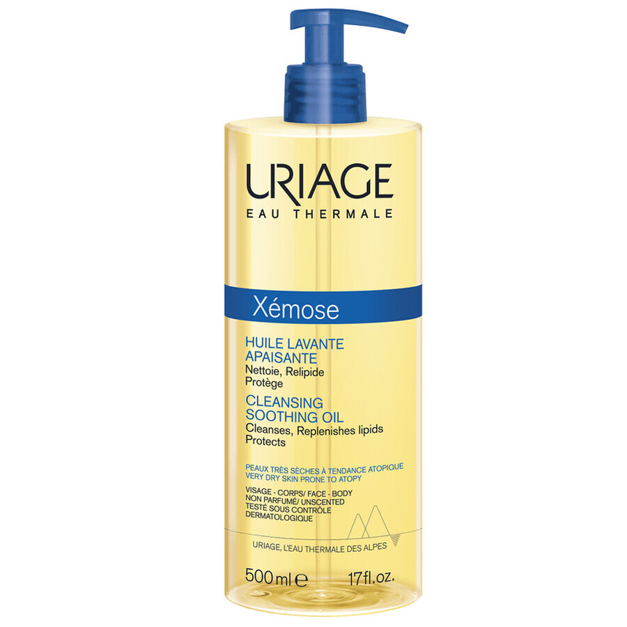 Olio detergente nutriente Xemose, 400 ml, Uriage