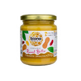 Burro di arachidi bio fine non salato, 250 g, Biona