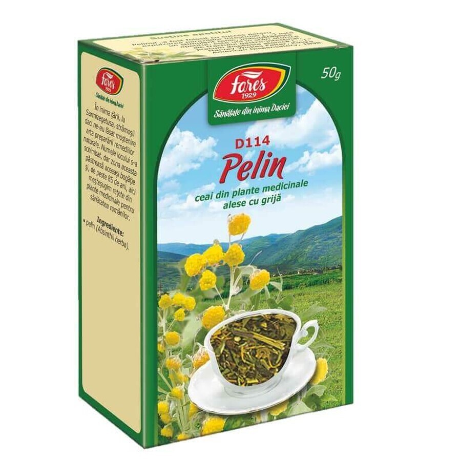 Tè di assenzio, D114, 50 g, Fares