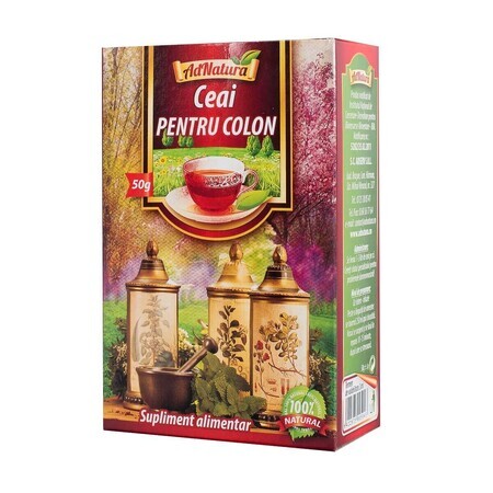 Colon Tea, 50 g, AdNatura