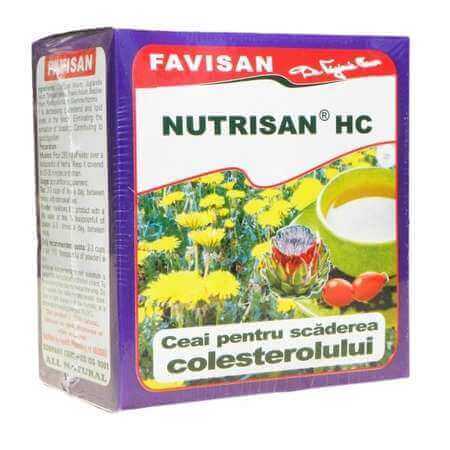 Té reductor del colesterol, Nutrisan HC, 50 g, Favisan