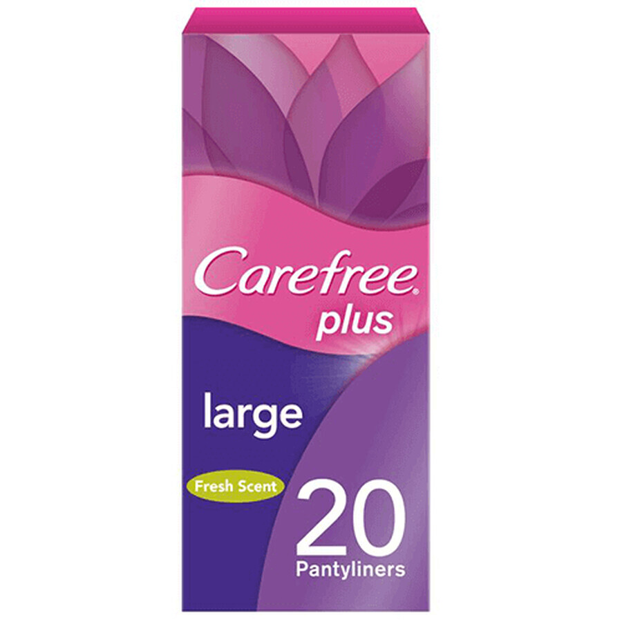 Salvaslip assorbenti Large Fresh Carefree, 20 pezzi, Johnson&Johnson