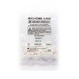 Aiguilles stériles Softclix Accu Chek, 25 pièces, Roche