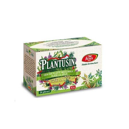 Tè Plantusin, R26, 20 bustine, Fares