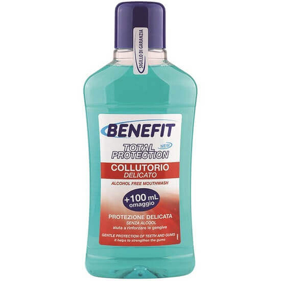 Alcohol-free mouthwash Total Protection, 500 ml, Benefit