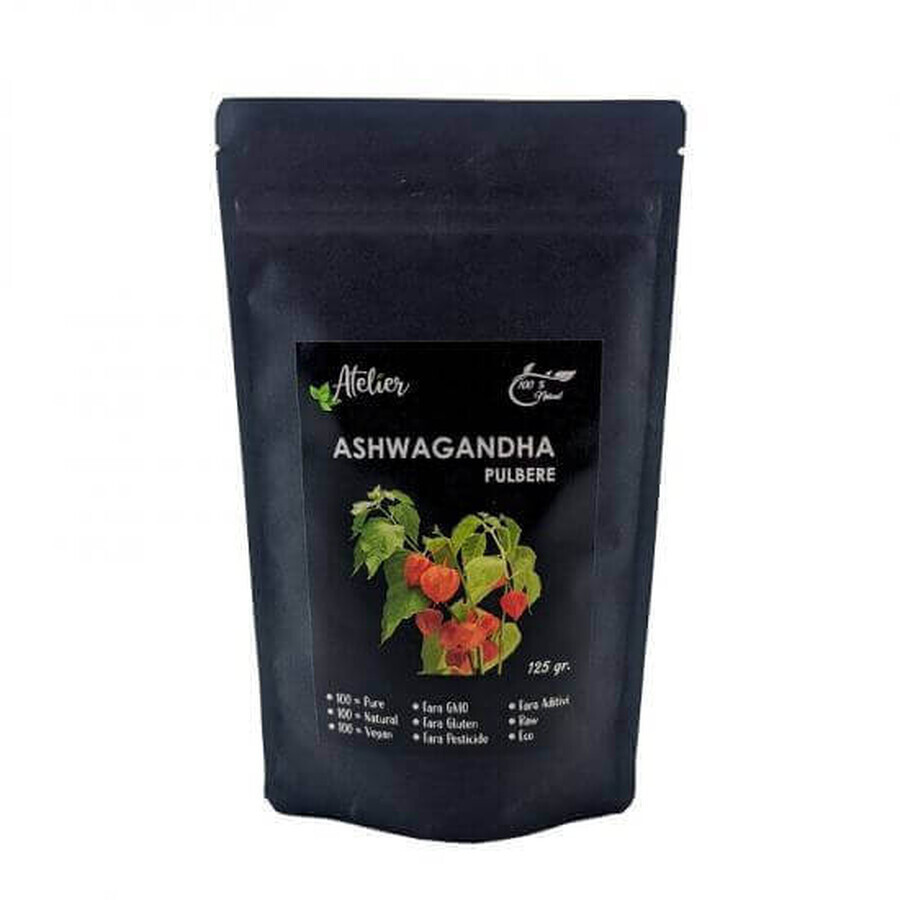 Ashwagandha in polvere, 125 g, Sanoviva Farma