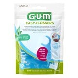 Easy Flossers mint flavored dental floss, 50 pieces, Sunstar Gum