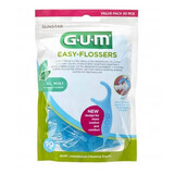 Easy Flossers mint flavored dental floss, 90 pieces, Sunstar Gum