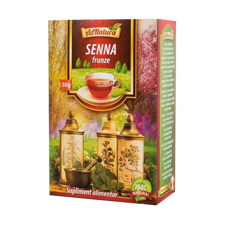 Senna tea leaves, 50 g, AdNatura