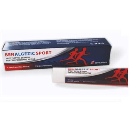 Benalgezic crema pentru masaj Sport, 45 ml, Slavia Pharm