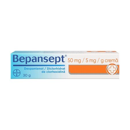 Bepansept 5mg/g cream, 30 g, Bayer