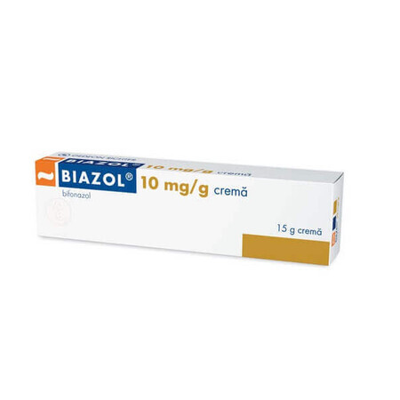 Biazole cream 10 mg/g, 15 g, Gedeon Richter Romania