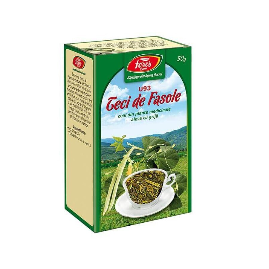 Baccelli di tè in grani, U93, 50 g, Fares