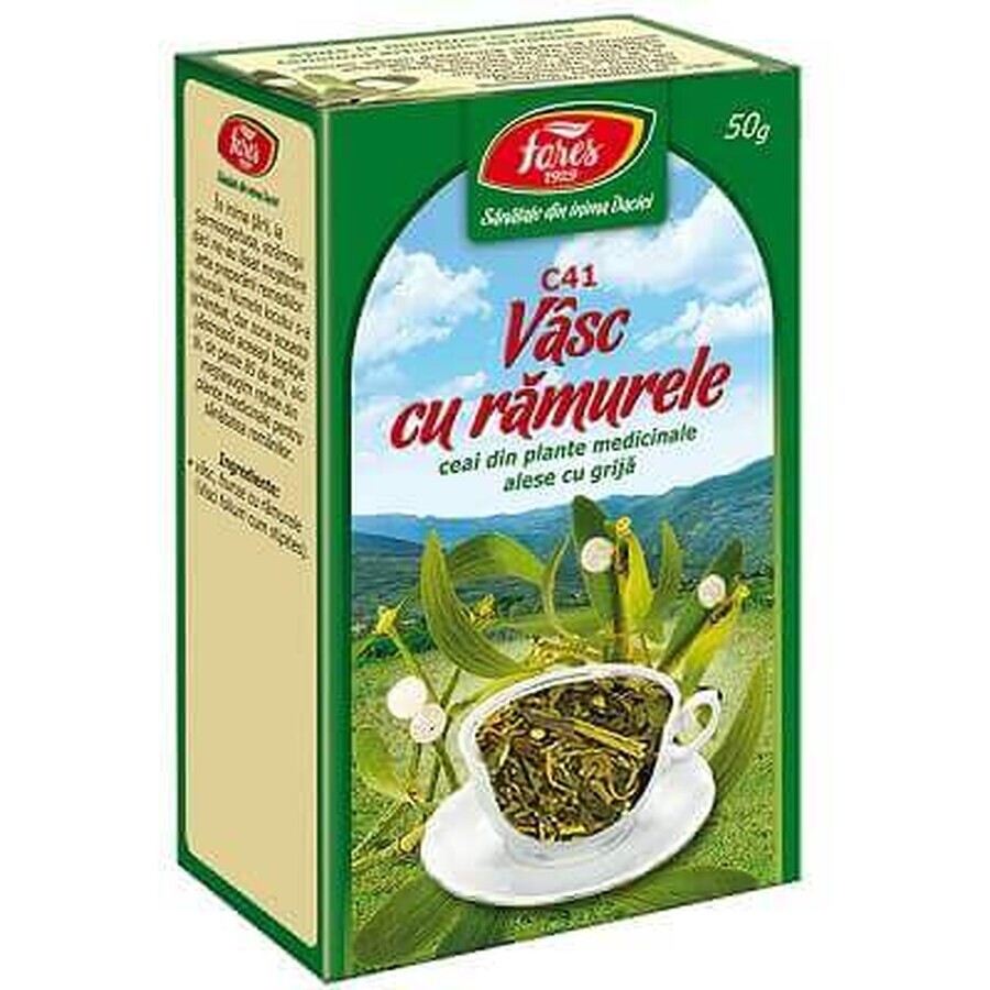 Mistletoe tea with twigs C41, 50 g, Fares