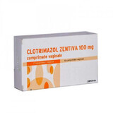 Clotrimazolo 100 mg, 12 compresse vaginali, Zentiva