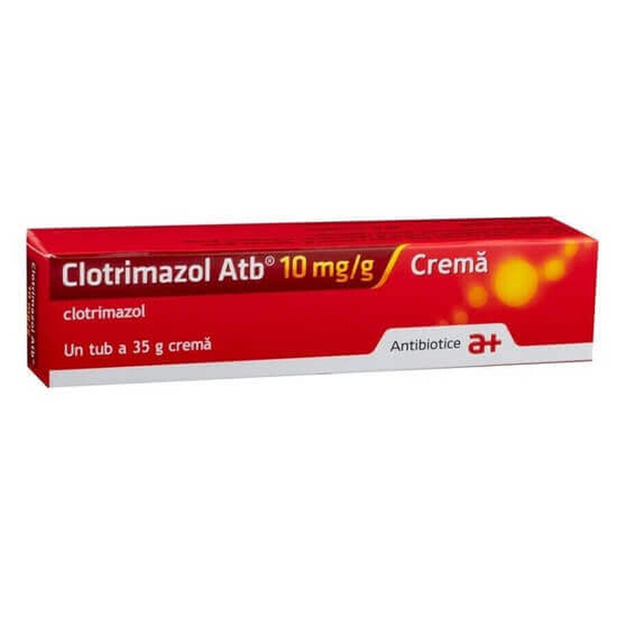 Crema al clotrimazolo ATB 10 mg/g, 35 g, Antibiotice SA