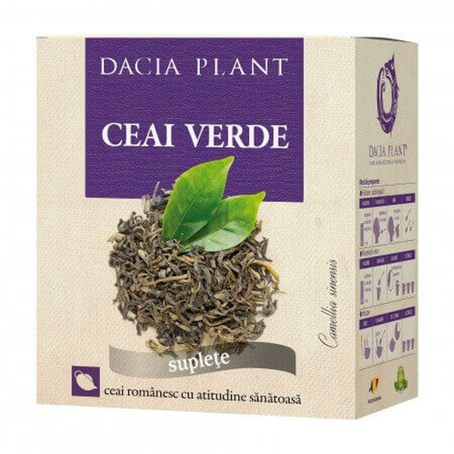 Tè Verde, 50 g, Dacia Plant