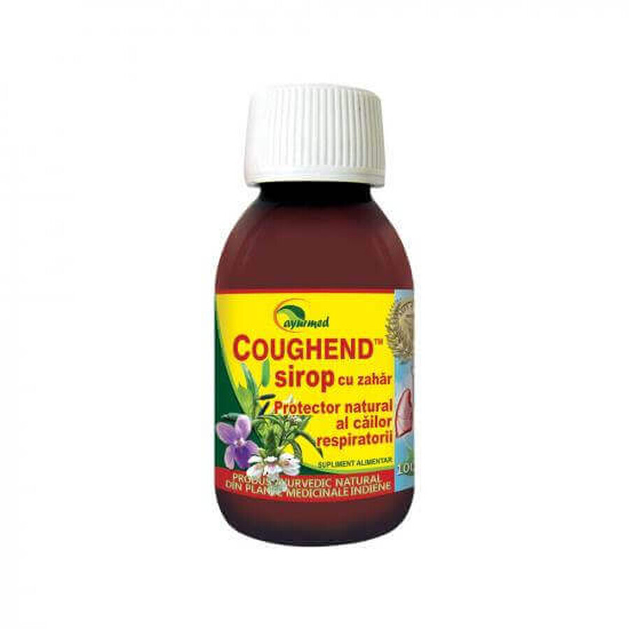 Coughend Sugar Syrup, 100 ml, Ayurmed