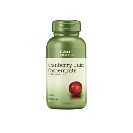 Jus de canneberge concentré, (425167), 90 gélules, Gnc