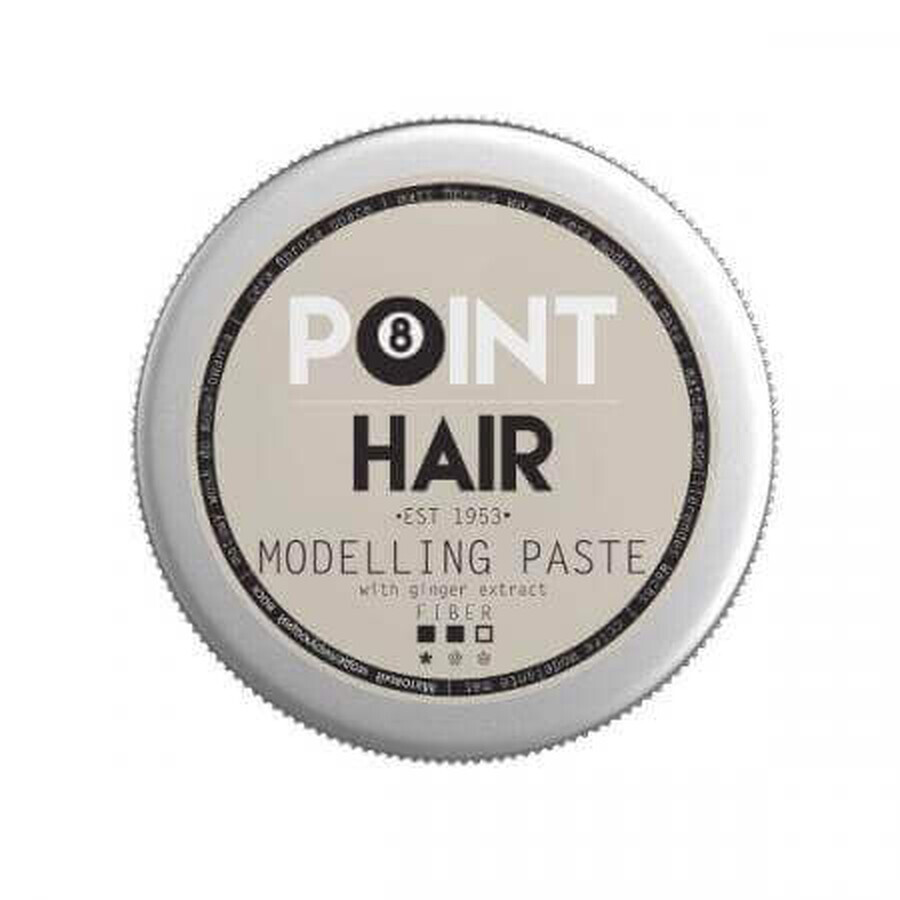 Crema per capelli dall'aspetto naturale Pasta Modellante, 100 ml, Point Barber