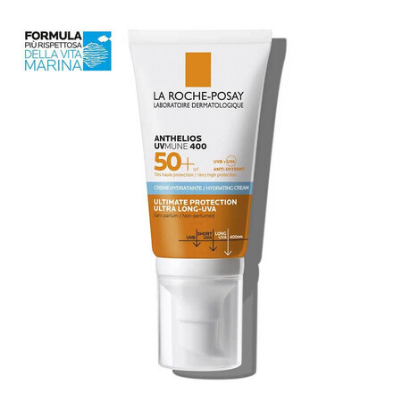 La Roche-Posay Anthelios Fragrance-Free Moisturizing Sun Protection Cream SPF 50+ UVmune, 50 ml