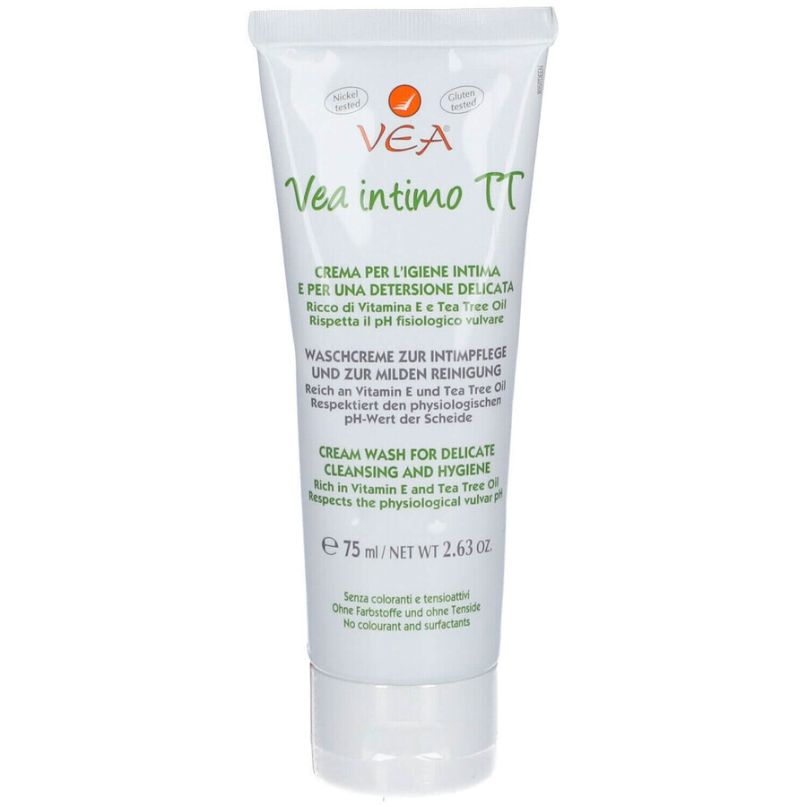 Vea Intimo TT Crema Per L' Igiene Intima, 75 ml, Hulka