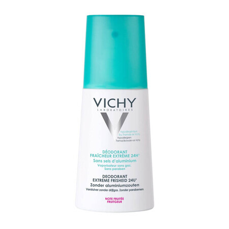 Vichy Deodorante Vapo Freschezza Estrema 24H Nota Fruttata, 100ml