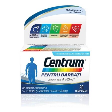 Centrum dalla A alla Z per uomo la formula migliorata, 30 compresse, Gsk