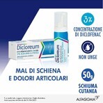 Dicloreum Antinfiammatorio Locale 3% Schiuma Cutanea 50 ml, Alfasigma