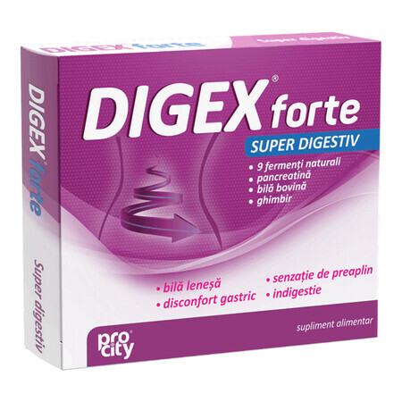 Digex forte, 10 capsule, Fiterman