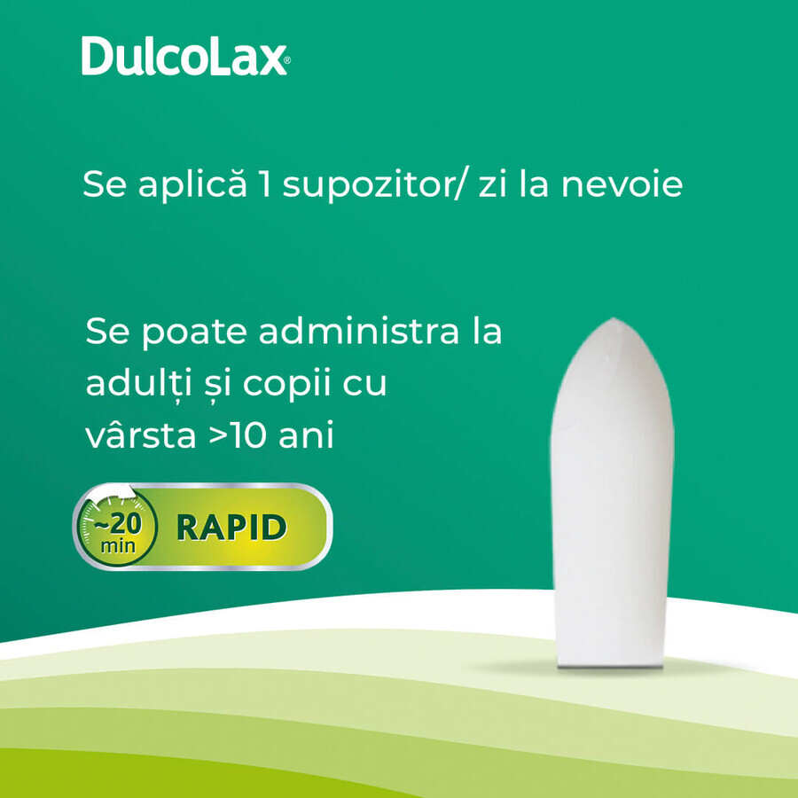 Dulcolax 10 mg, 6 supposte, Sanofi