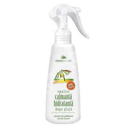 Emulsione calmante-idratante dopo la spiaggia con olio di menta ed estratto di calendula, 200 ml, Cosmetic Plant