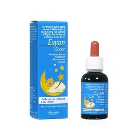 ESYON, Druppels voor een rustige slaap voor baby's, 30 ml, SYRIO