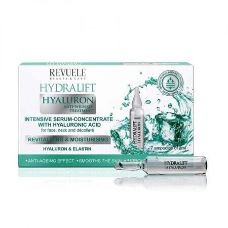 Hydralift Hyaluron intense anti-wrinkle treatment vials, 7x2 ml, Revuele