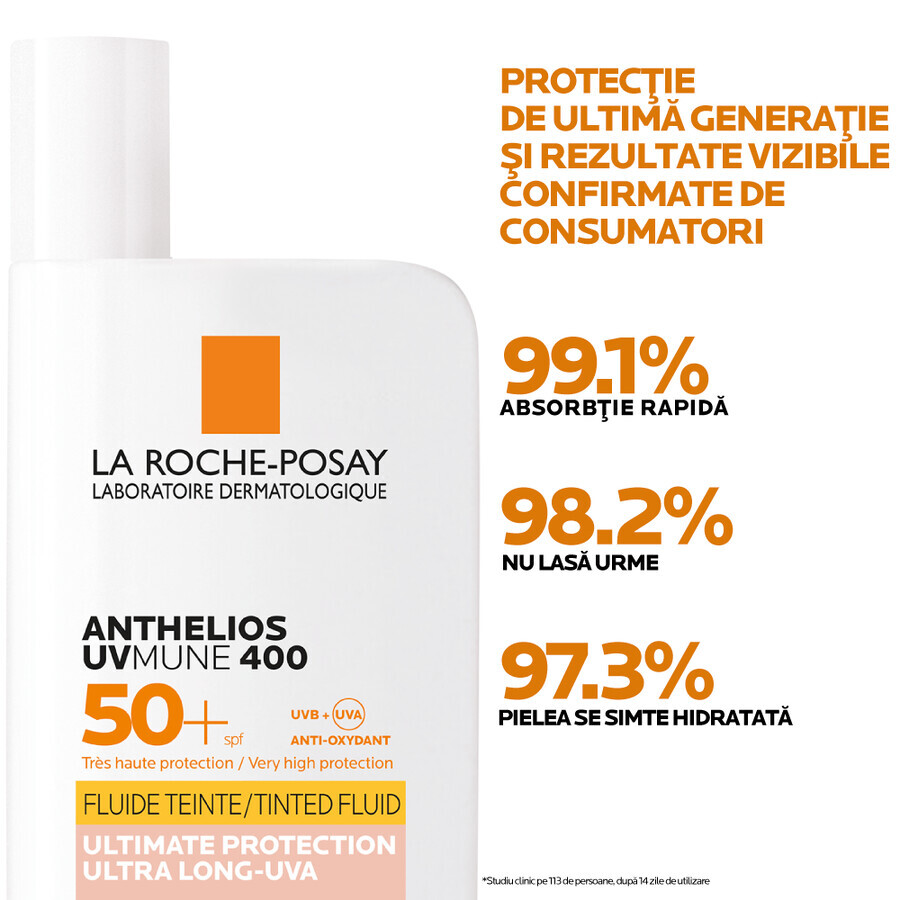 Anthelios UVMUNE 400 Fluido Colorato SPF50+ La Roche Posay 50ml