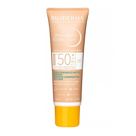 Bioderma Photoderm Fluid Cover Touch mit SPF50+ leicht, 40g