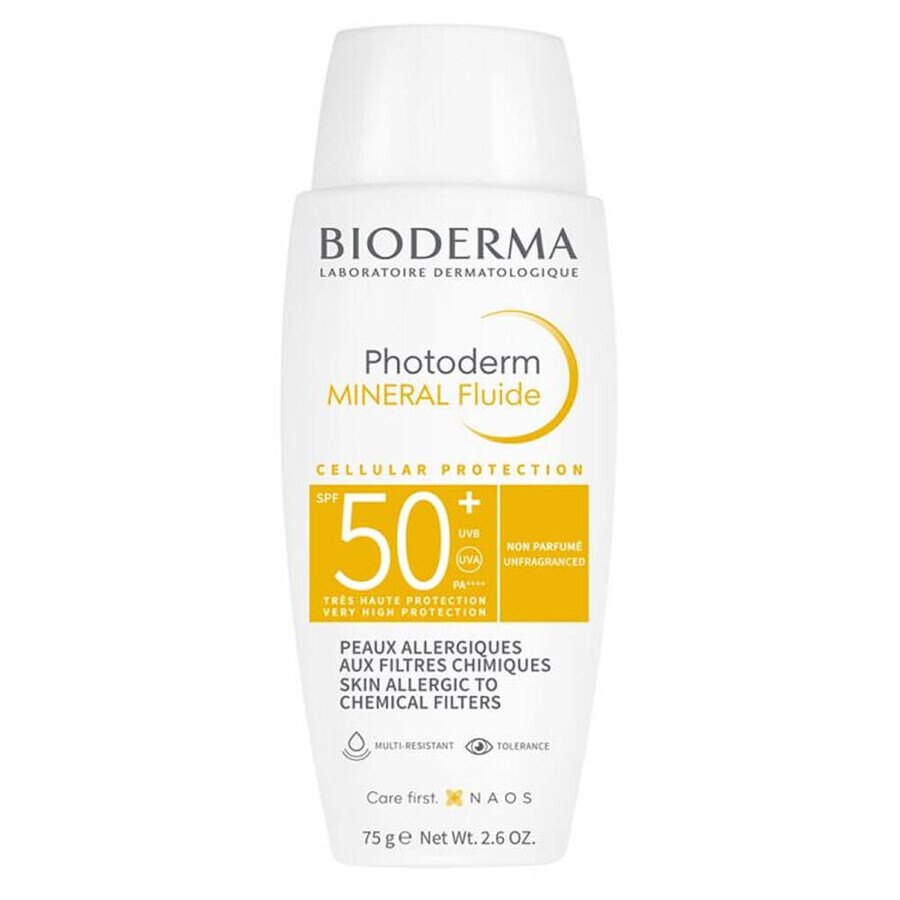 Mineral Fluid with SPF50+ Photoderm, 75g, Bioderma