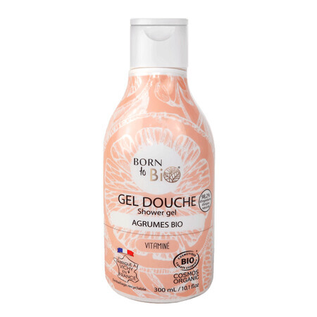 Gel Doccia Bio Agrumi, 300 ml, Born to Bio