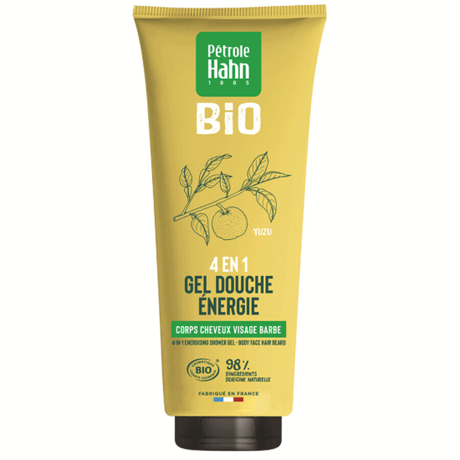 Gel doccia energizzante con estratto di eco yuzu, 250 ml, Petrole Hahn